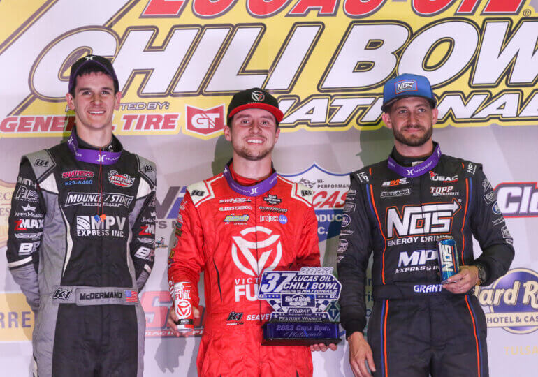 Logan Seavey paces field, transfers to A with Justin Grant