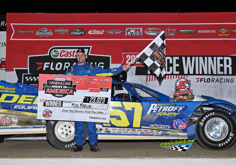 Mike Marlar takes FloRacing Night in America season opener
