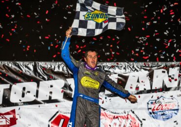 Ricky Thornton Jr. makes late race pass to take FloRacing Night win