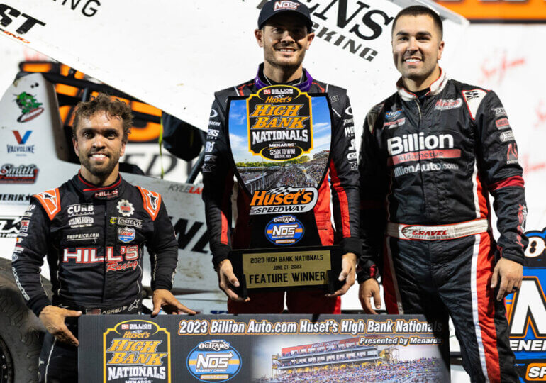 Kyle Larson claims dominant night 1 at High Bank Nationals