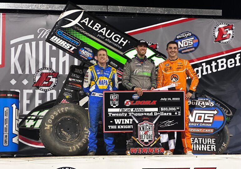 Carson Macedo claims #TheKnightBefore for second win in seven days
