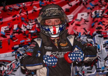 Brady Bacon earns $10,000 USAC win at Macon's Top Gun 50