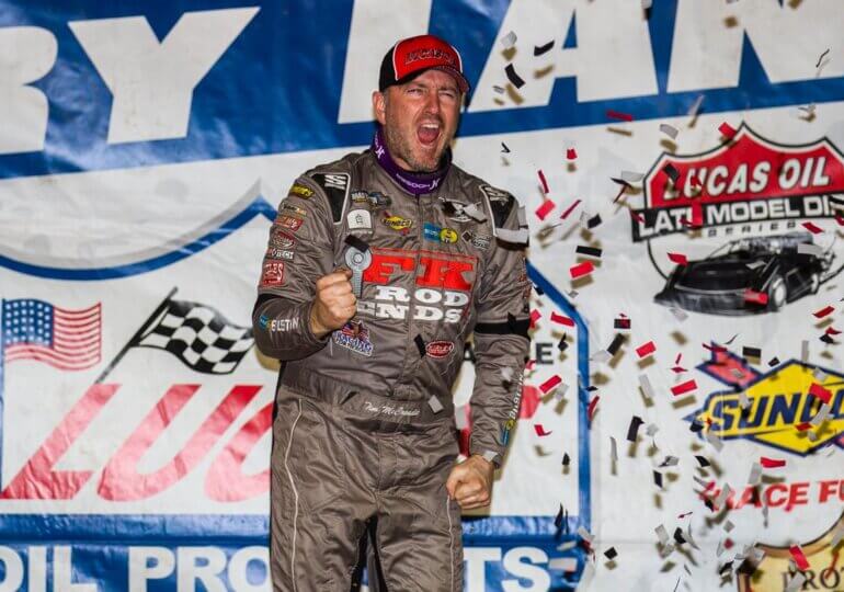 Tim McCreadie sweeps Saturday, claims $15,000 Lucas Dirt win