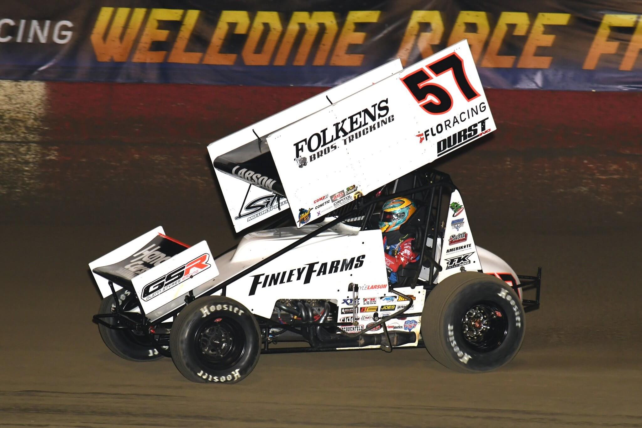 Kyle Larson High Limit Racing Kyle Larson wins High Limit season opener at East Bay - Always Race Day