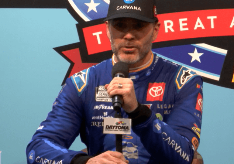 WATCH: Jimmie Johnson on making Daytona 500, postrace Duel press conferences