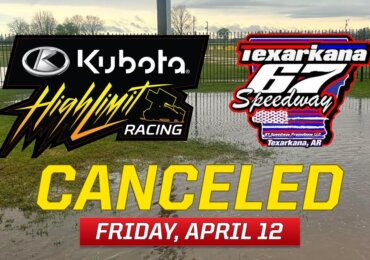High Limit cancels Friday race at Texarkana 67 due to weather