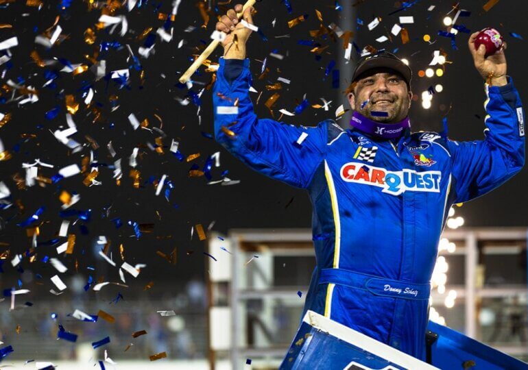 Donny Schatz wins World of Outlaws Spring Classic at Pevely