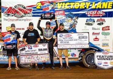 Jonathan Davenport dominates for second career Show Me 100 victory