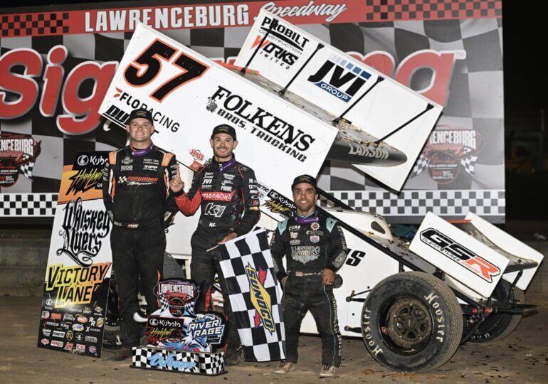 Kyle Larson claims Lawrenceburg High Limit win
