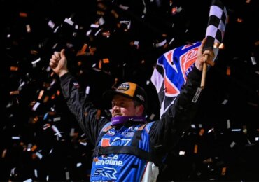 Brandon Sheppard goes back-to-back with World of Outlaws Late Models