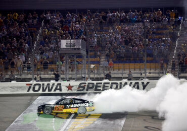 Ryan Blaney captures first win of '24 at Iowa