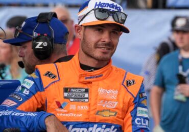 NASCAR announces that its granted Kyle Larson a waiver, making him eligible for playoffs