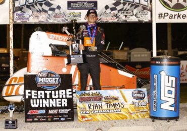 Ryan Timms finds paydirt at Jefferson County in USAC Midget win