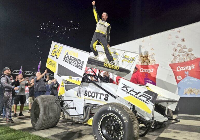 Kade Higday earns first career 360 win in 3M Shootout at Knoxville