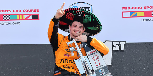 Pato O'Ward bests Alex Palou at Mid-Ohio