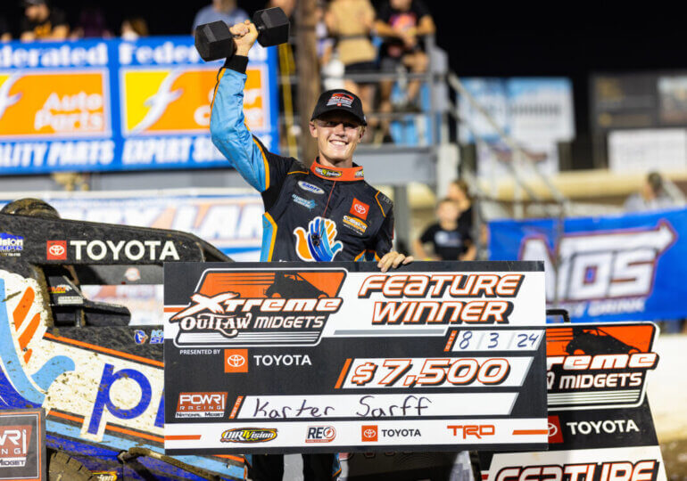 Karter Sarff claims Pevely win for second year in a row