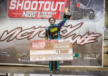 Haidyn Hansen earns first golden driller in Restricted A win